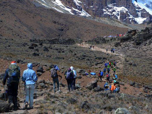 Portals,In,Kilimanjaro,Crying,30kg,In,Their,Shoulder,Trekking,To